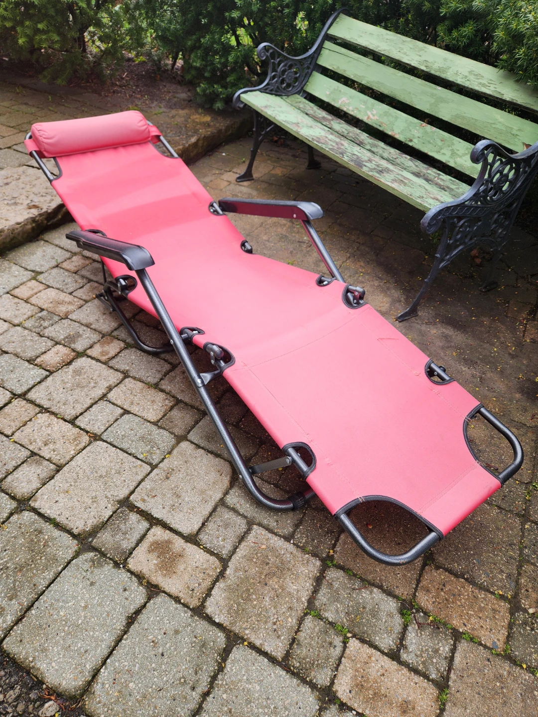 Pink Zero Gravity Chair with Pillow - photo 4