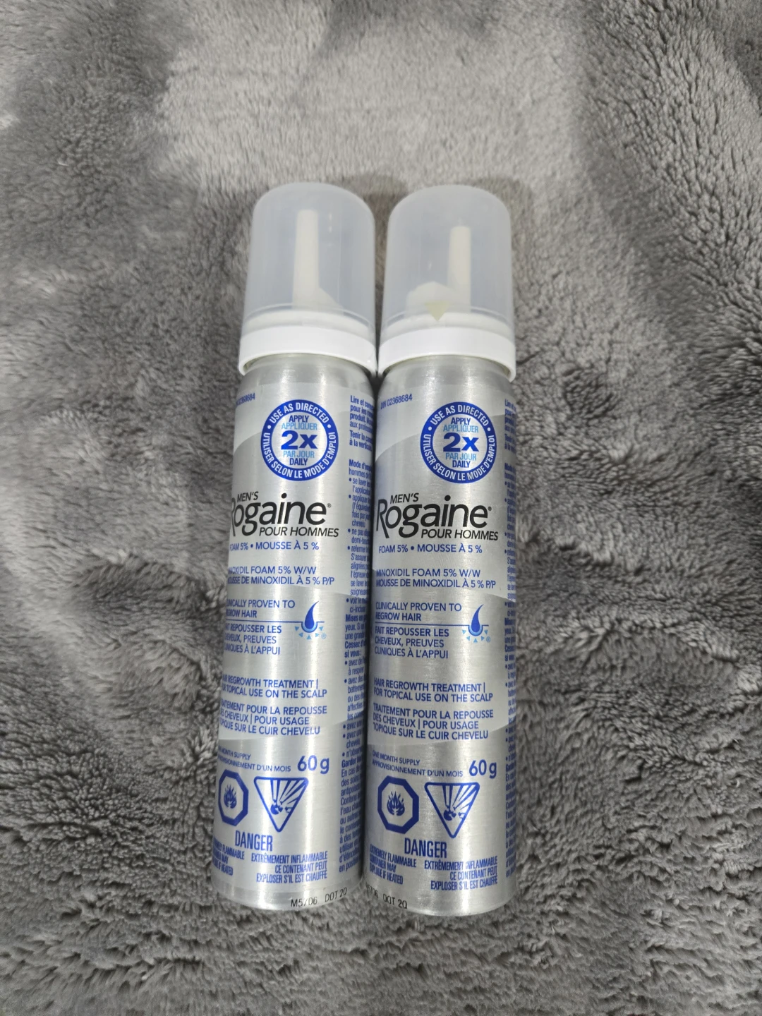 Rogaine men's Hair Regrowth Treatment Foam (2 x 60g) - photo 2