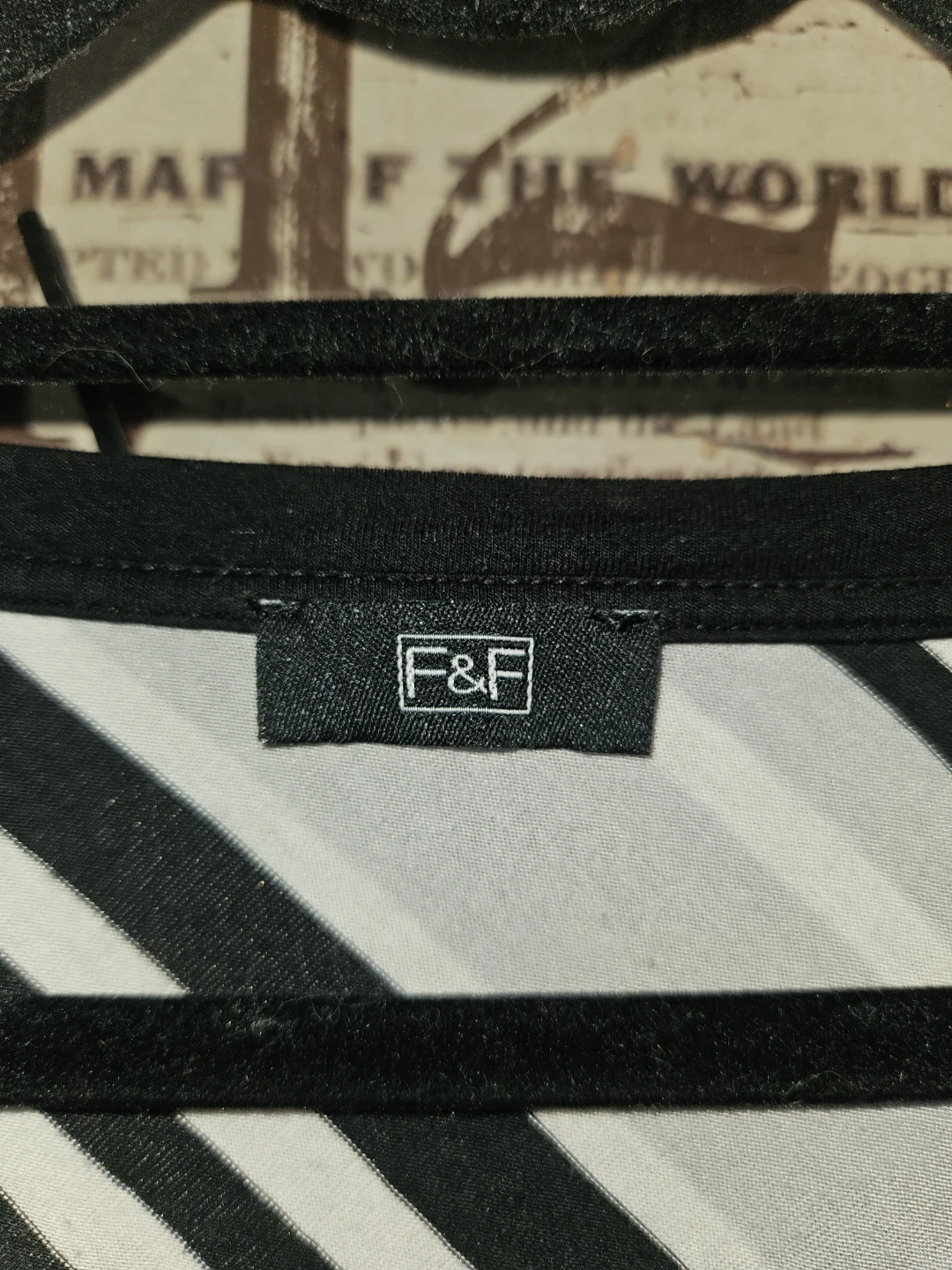 F&F Striped Women's Top with Zipper Accents - photo 2