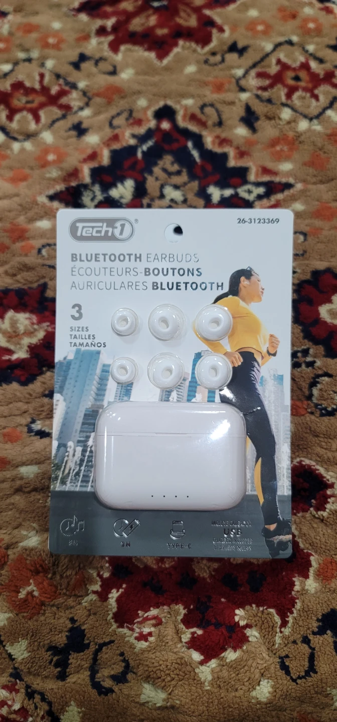 Tech-1 Bluetooth Earbuds