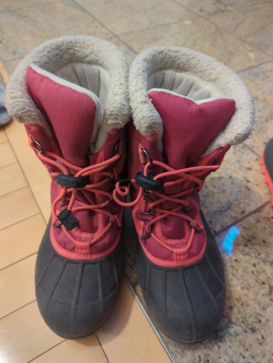 Sorel Youth Pink Winter Boots - Size 3