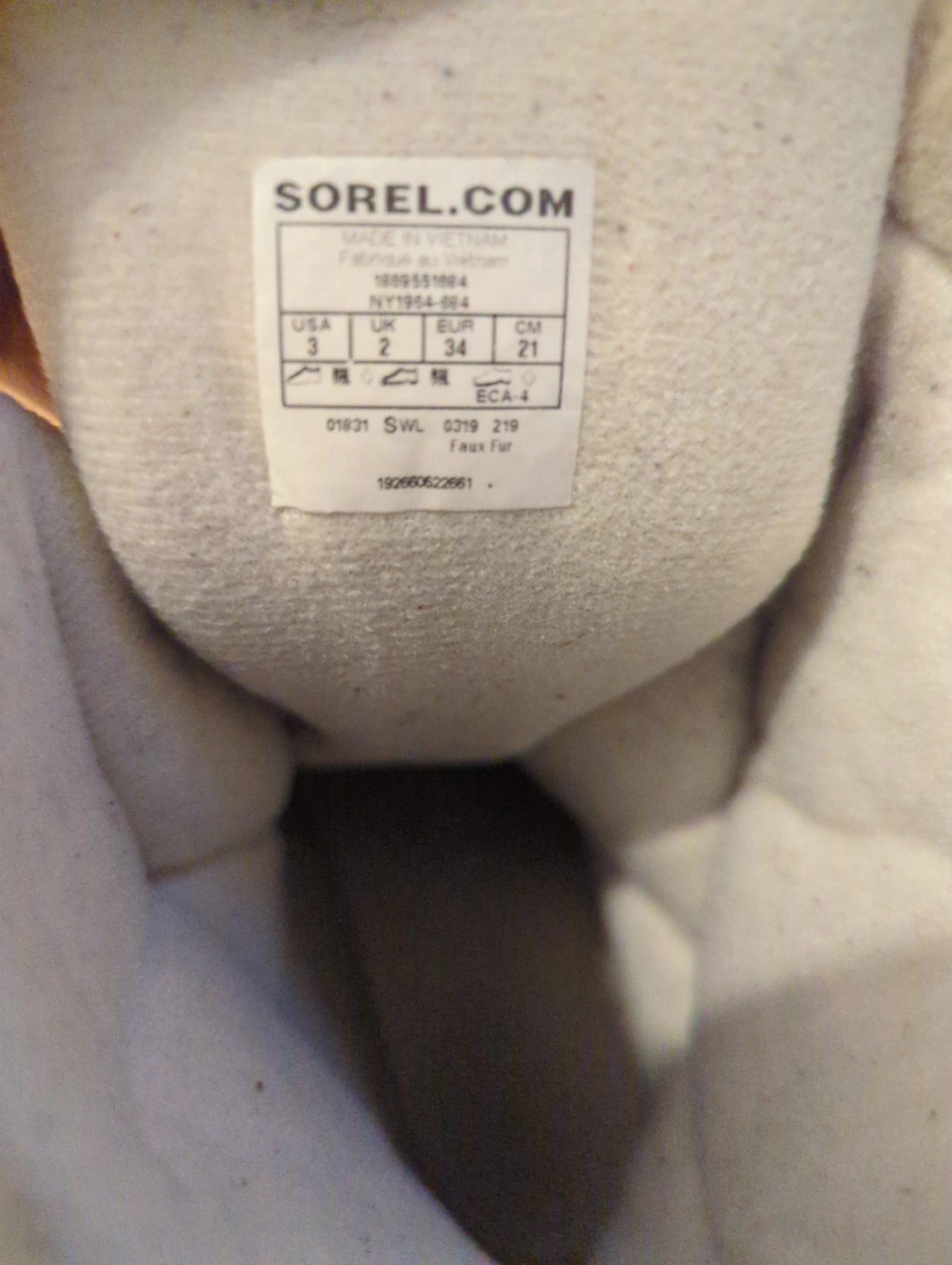 Sorel Youth Pink Winter Boots - Size 3 - photo 4