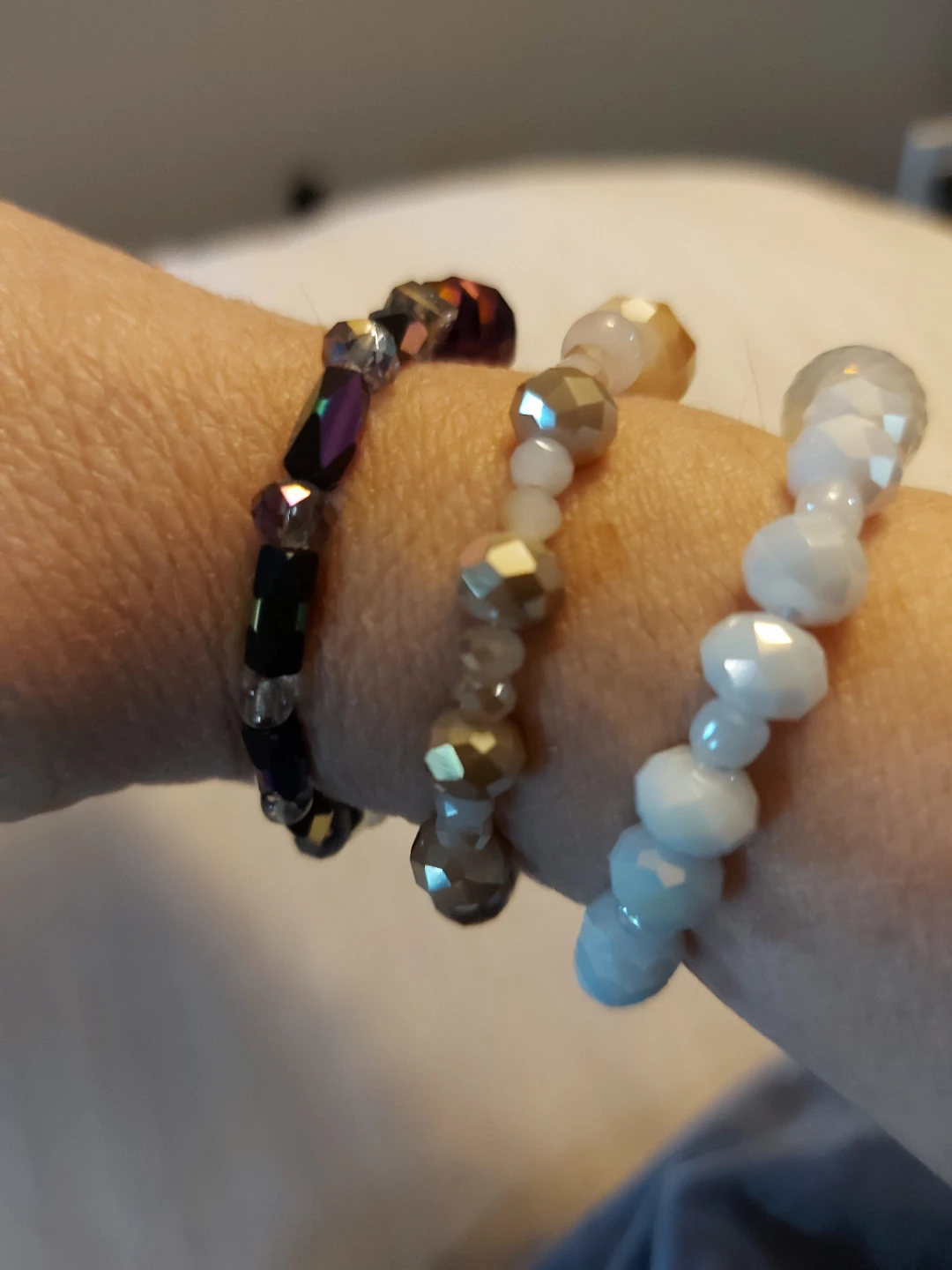 3 Beaded Bracelets - photo 2
