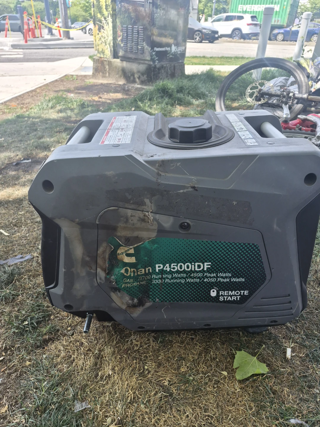Cummins Onan P4500iDF Dual Fuel Generator with Remote Start
