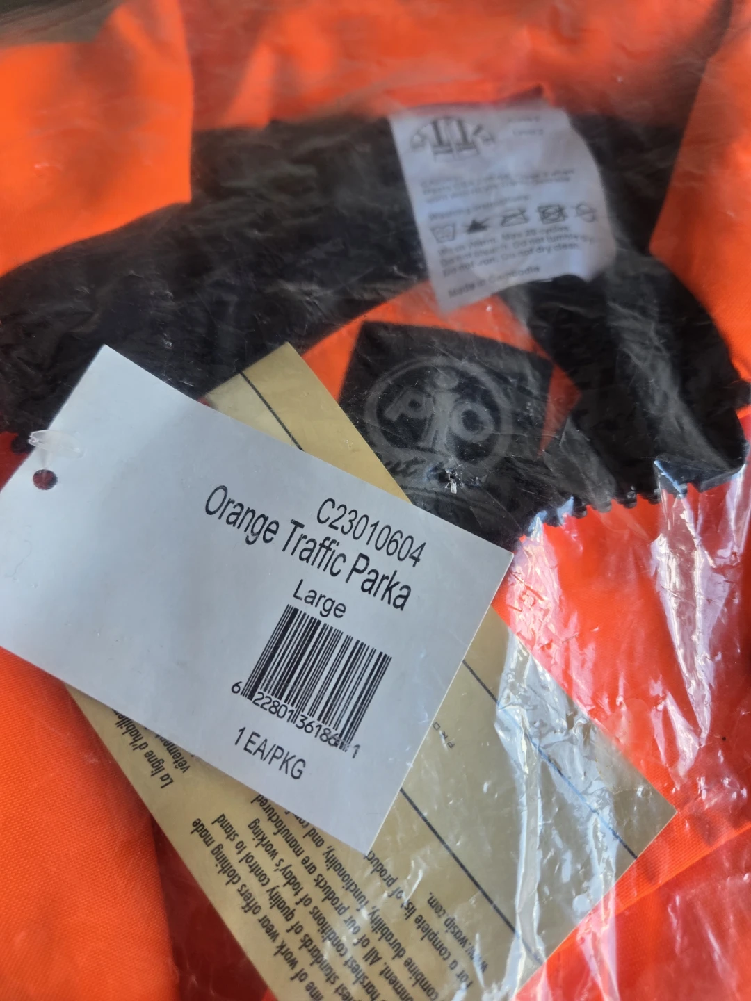Put It On Orange Traffic Parka - photo 2