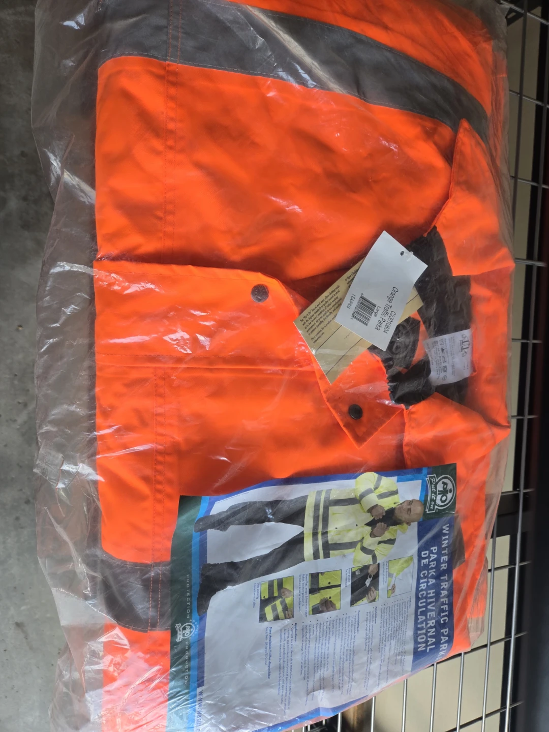 Put It On Orange Traffic Parka - photo 3