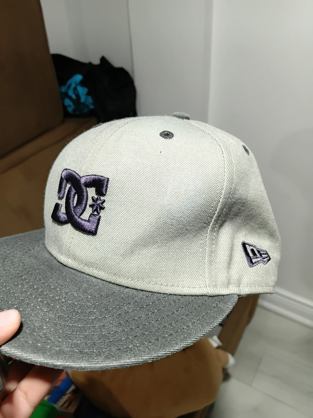 DC Shoes Fitted Hat - Grey/Cream - photo 2