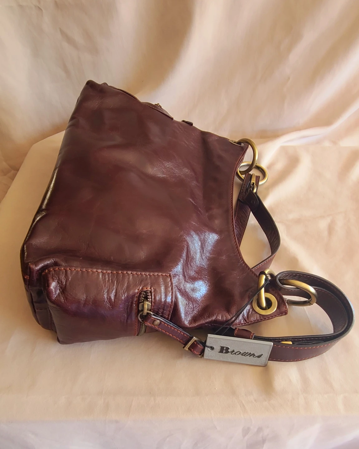 BNWT, Browns Leather Shoulder Bag