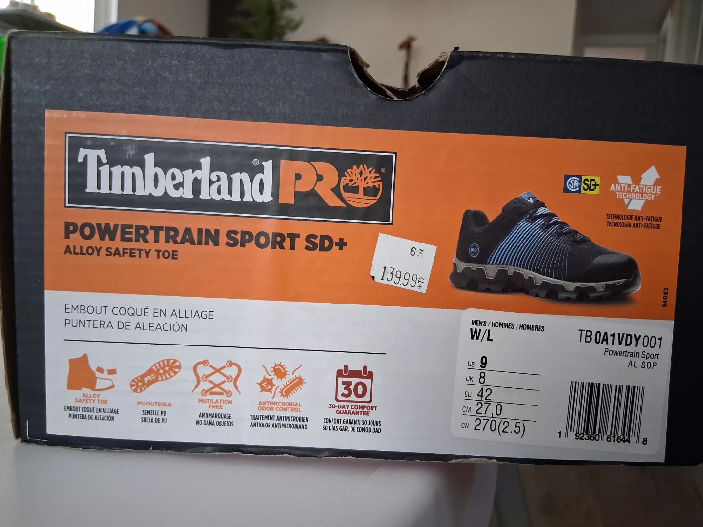 Timberland Pro Sport & Safety Toe Shoes