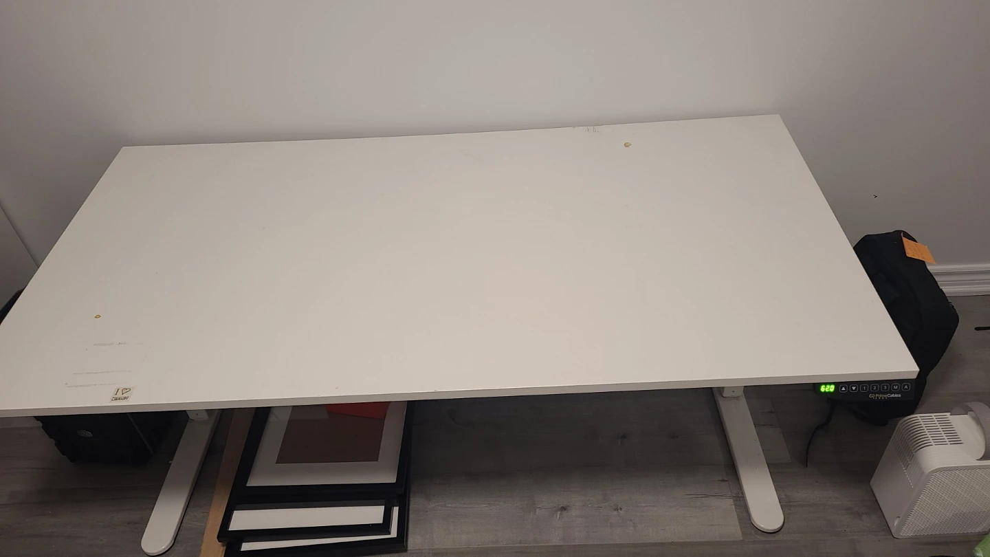 Peimecable White Standing Desk - photo 2