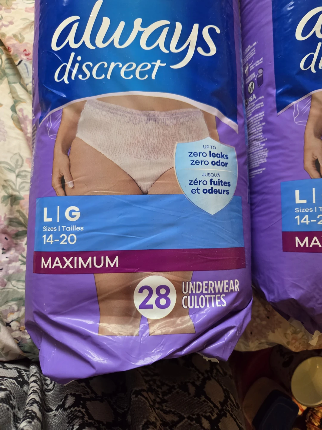 Always Discreet Maximum Absorbency Underwear - Large (28 ct) - photo 3