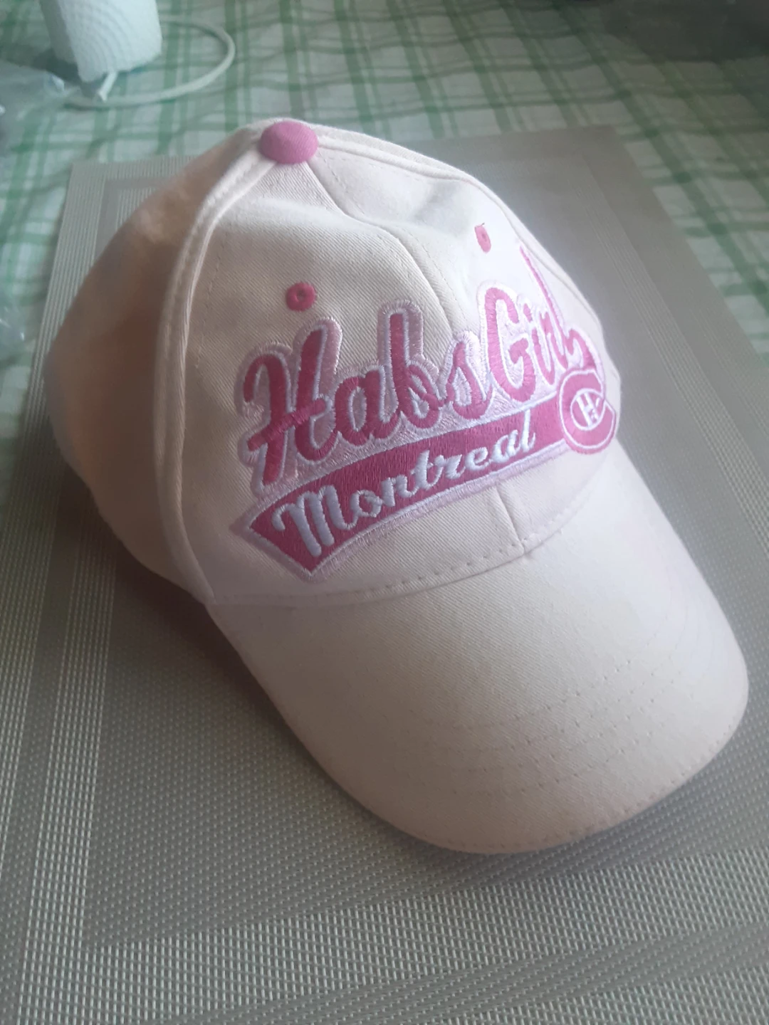 Montreal Canadiens "Habs Girl" Pink Baseball Cap - photo 2