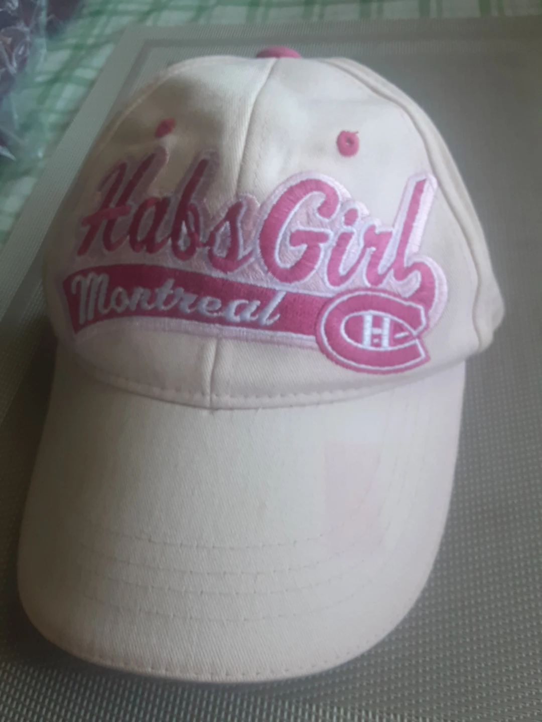 Montreal Canadiens "Habs Girl" Pink Baseball Cap - photo 4