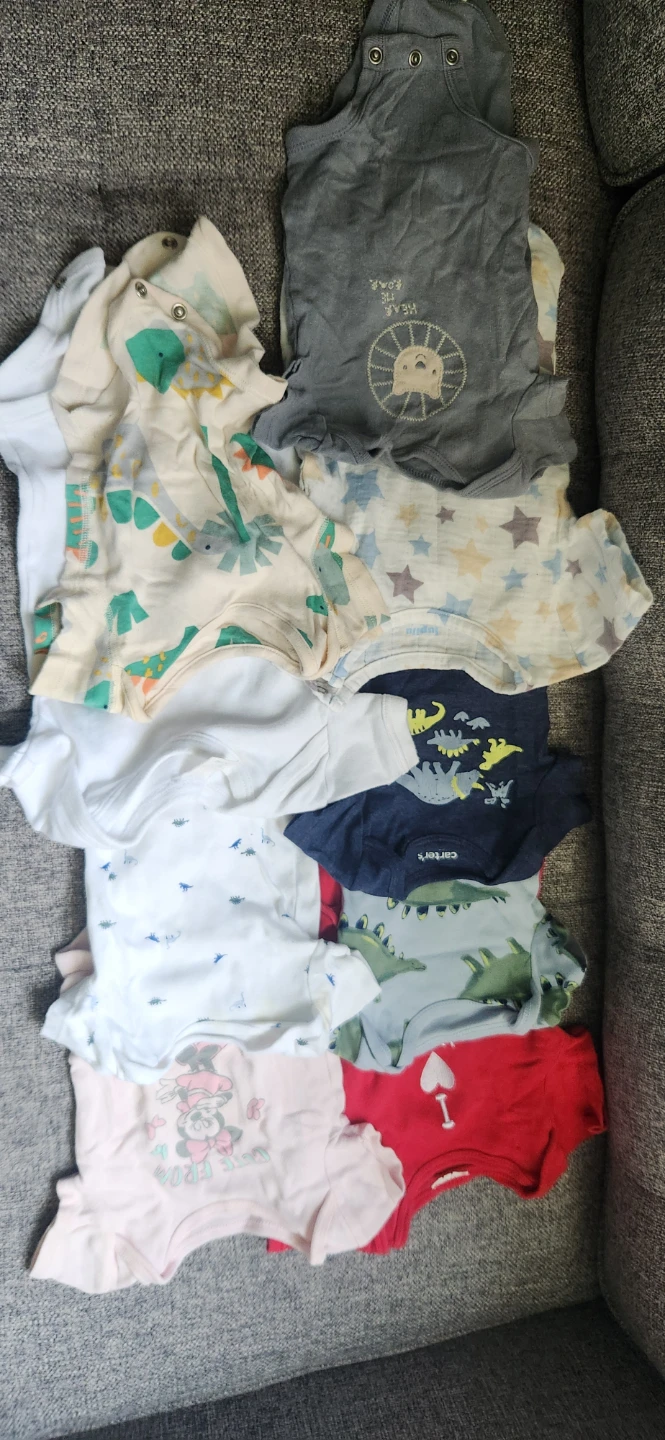 Bundle of baby girl clothes 0-3 months - photo 3
