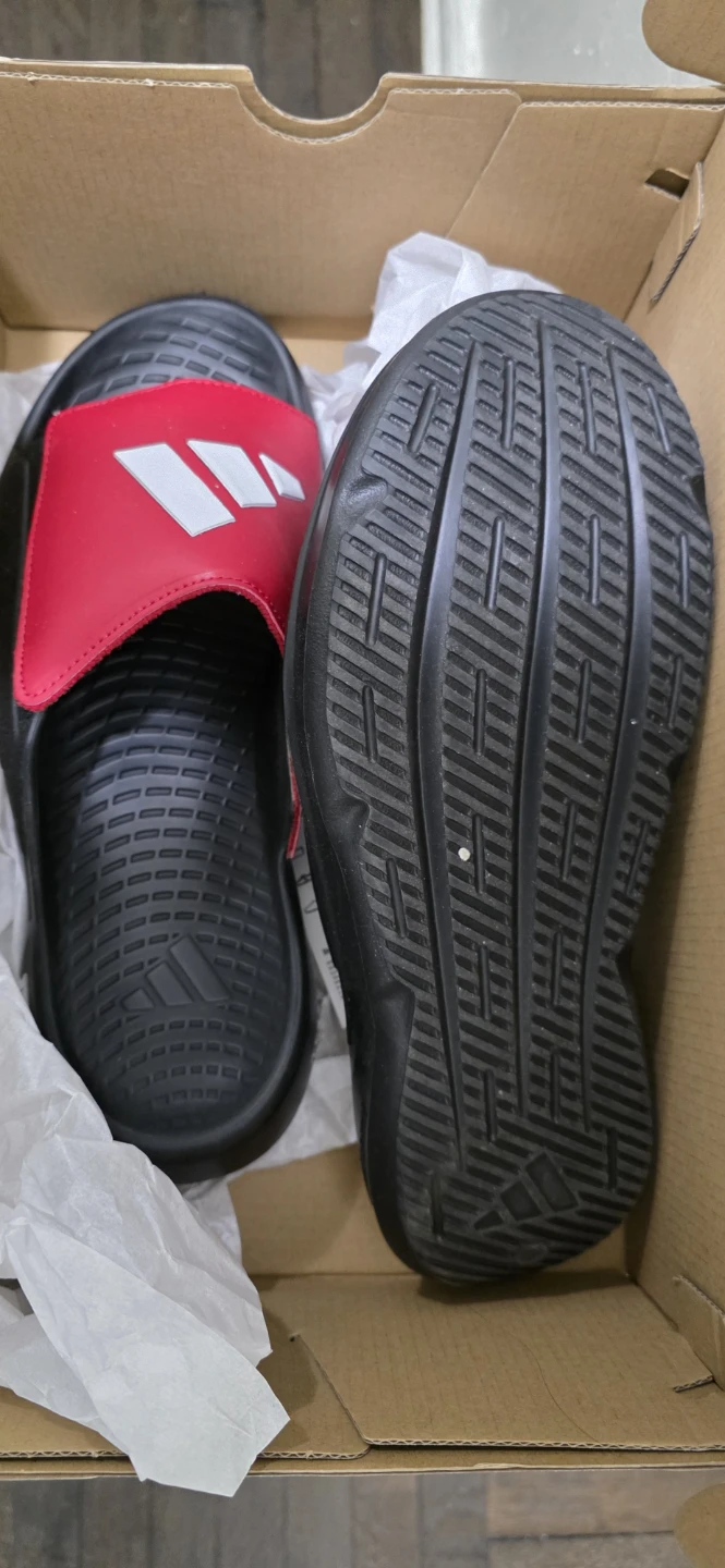 Adidas Lightblaze Slide Sandals Men's Size 10 Texas Tech Red - photo 2