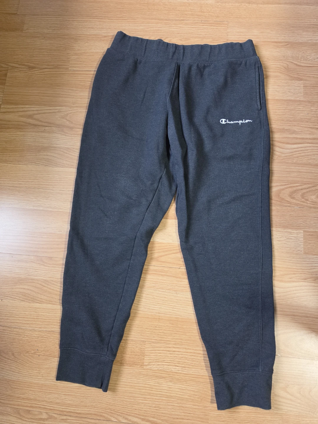 Men Champion Sweatpants Charcoal Grey XL