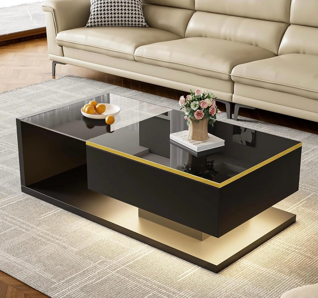Brand-new Modern High-Gloss Center Table