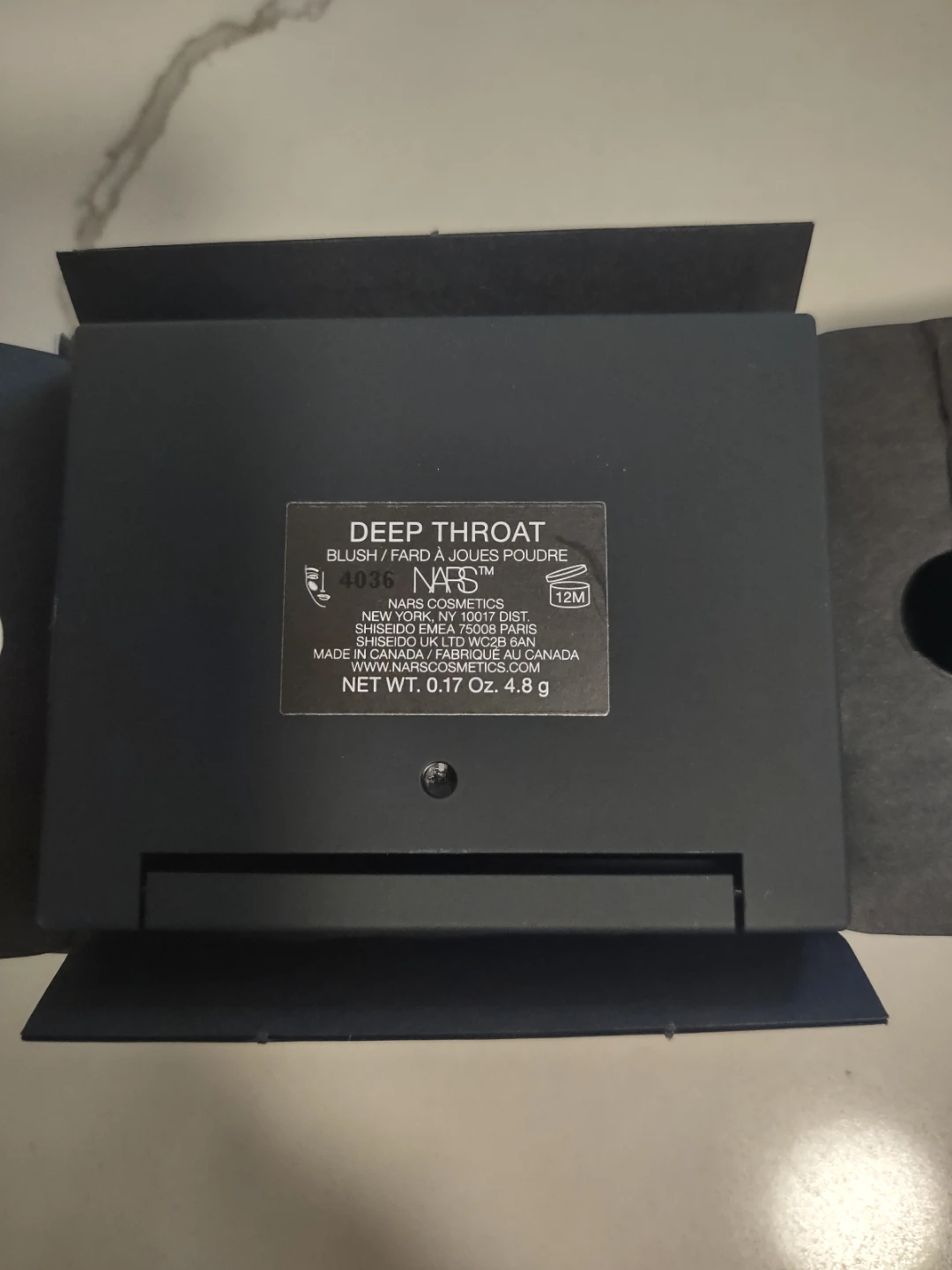 NARS Deep Throat Blush and NARS Thrill Blush new box - photo 2