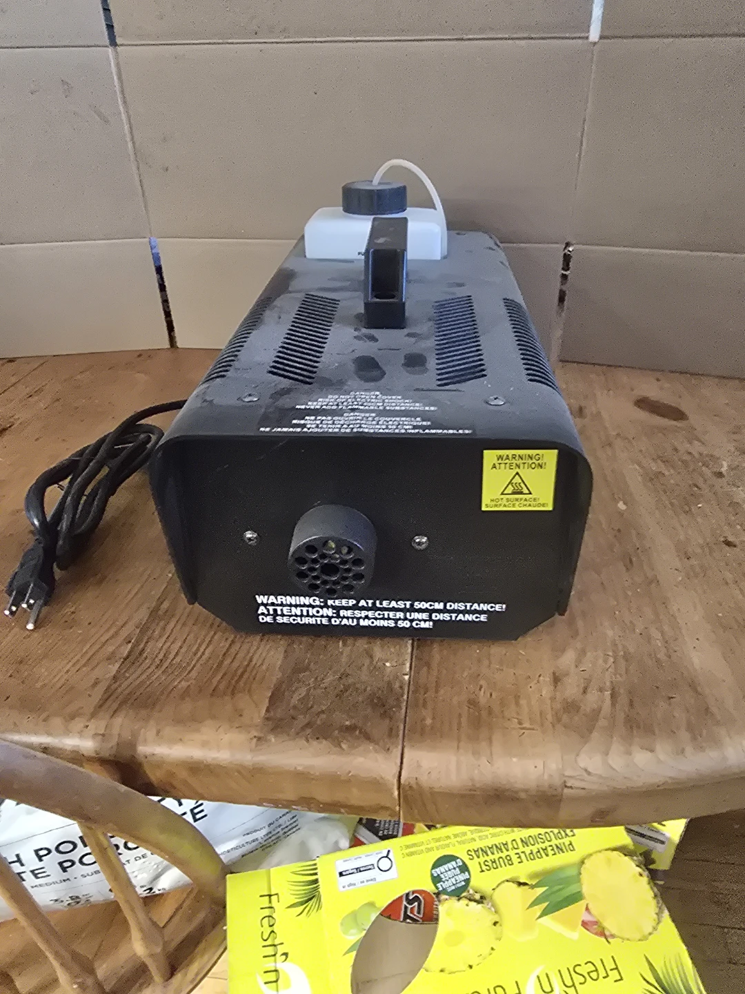 Black Fog Machine - photo 2