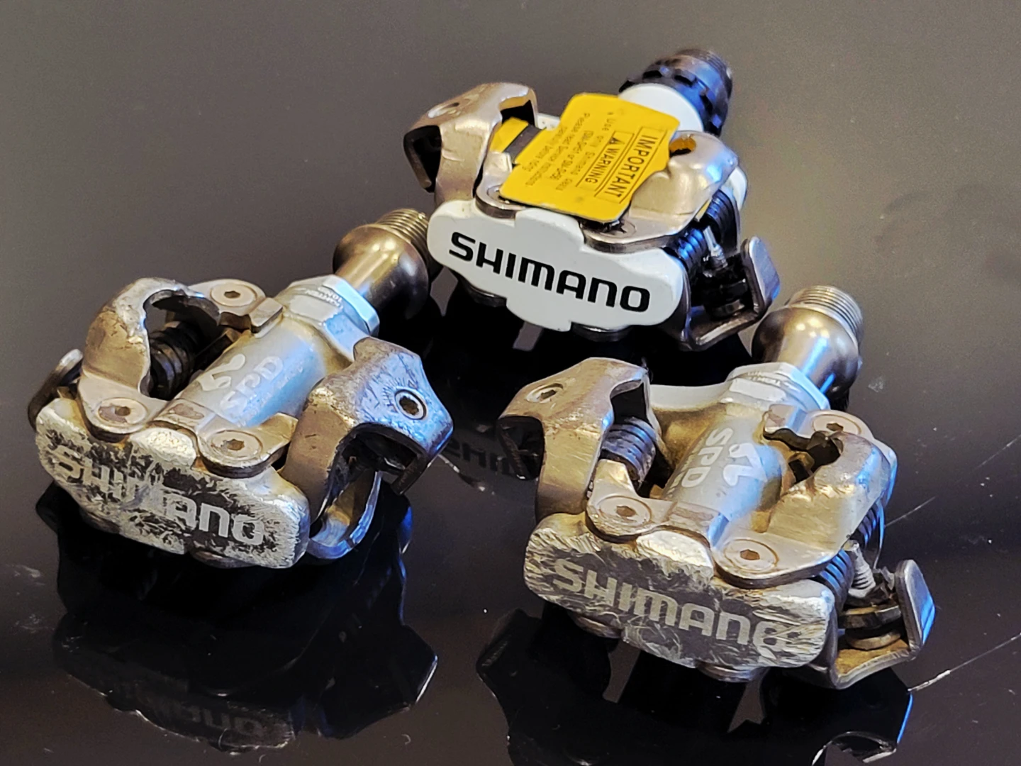 Vintage Shimano Deore XT XTR SPD clipless pedals - photo 4