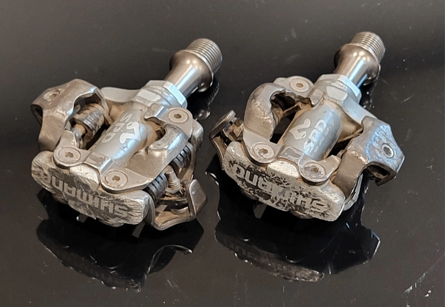 Vintage Shimano Deore XT XTR SPD clipless pedals - photo 5