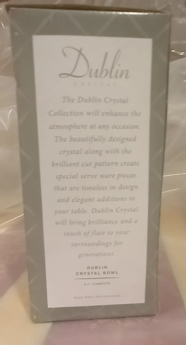 Shannon Dublin Crystal Bowl - photo 3