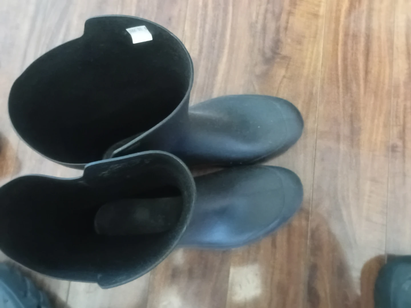Black Rubber Boots