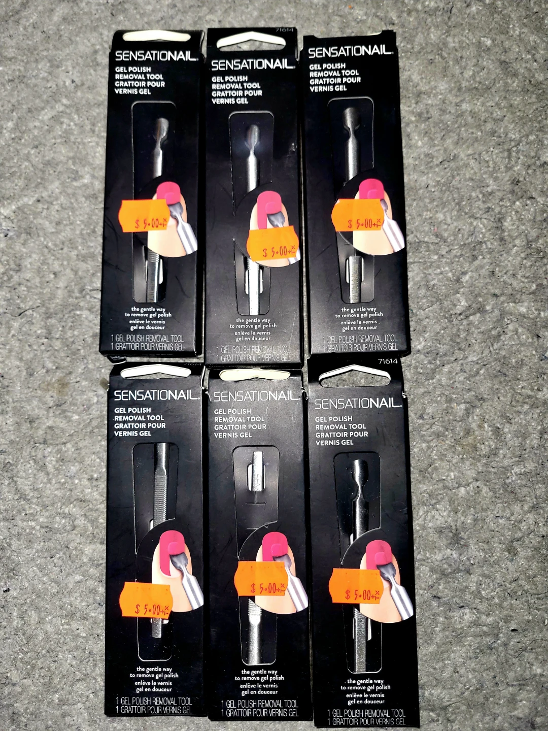 Sensationail Gel Polish Removal Tool - 6 Pack - photo 2