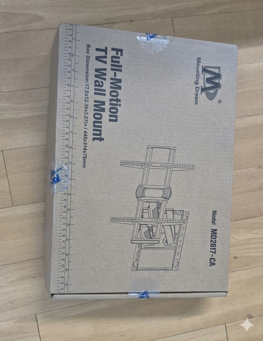 Mounting Dream Full-Motion TV Wall Mount MD2617-CA