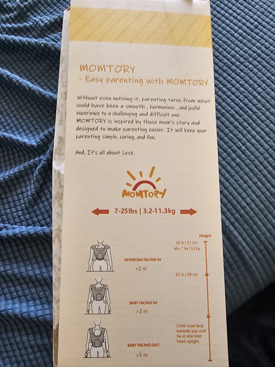 MOMTORY Baby Carrier - photo 3