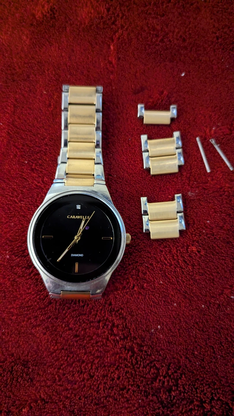 Caravelle Diamond Watch - Two-Tone Stainless Steel
