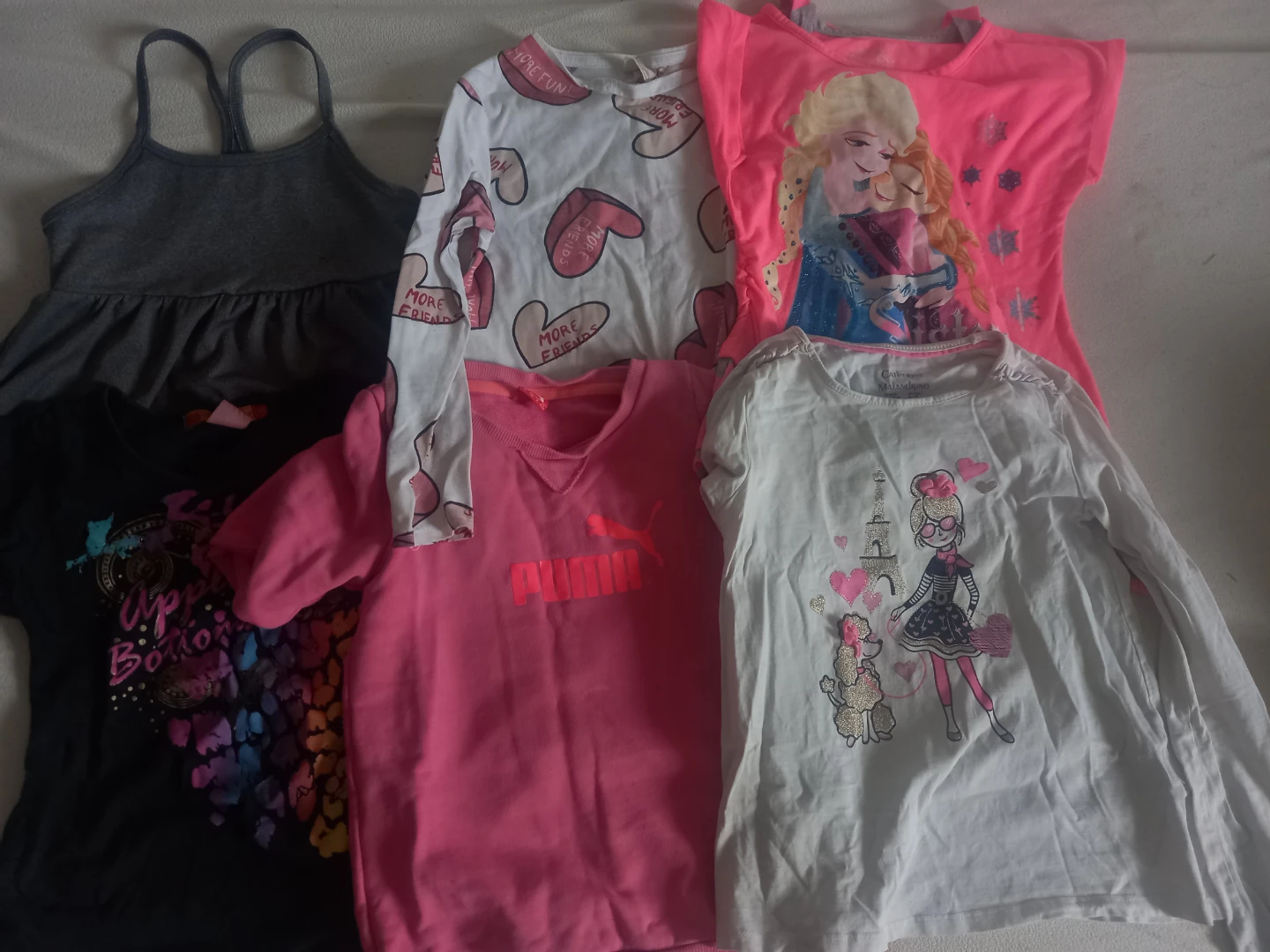 7-8yrs Girls' Clothing Lot