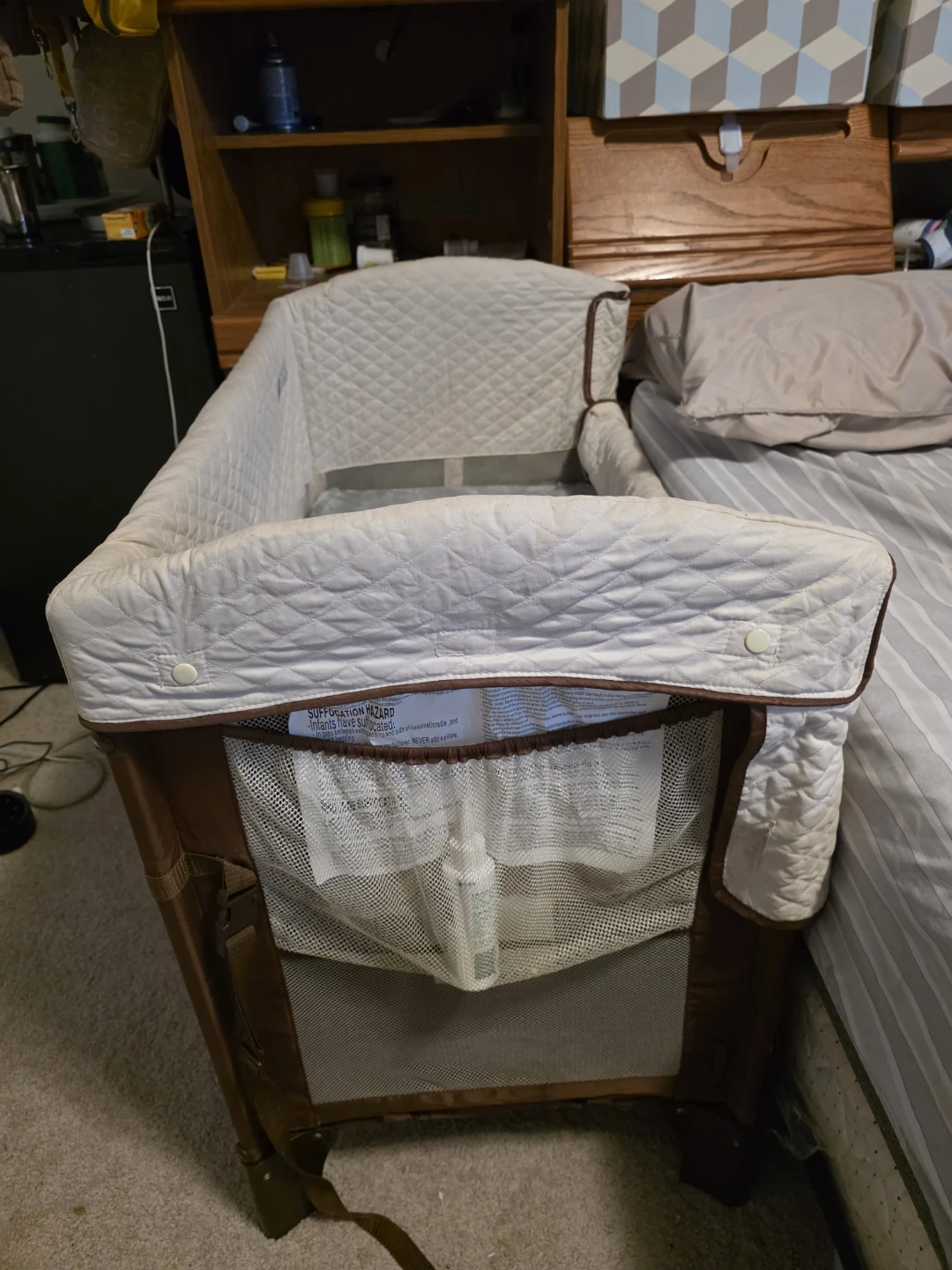 Arm's Reach Co-Sleeper bedside bassinet