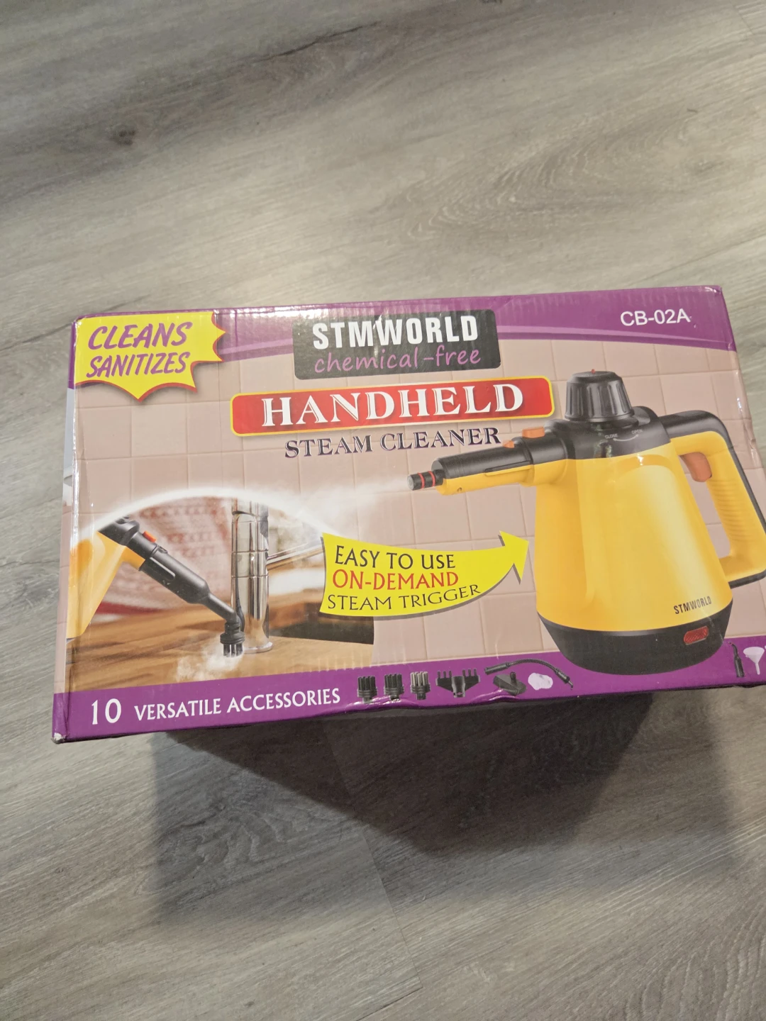 STMWORLD Handheld Steam Cleaner CB-02A