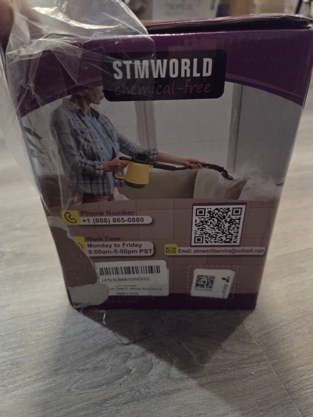 STMWORLD Handheld Steam Cleaner CB-02A - photo 3