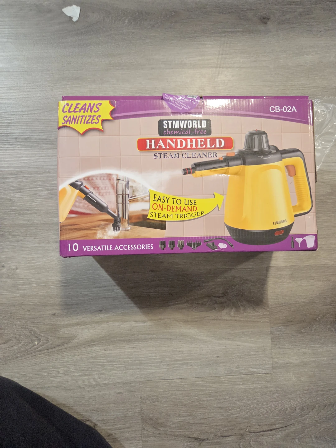 STMWORLD Handheld Steam Cleaner CB-02A - photo 4