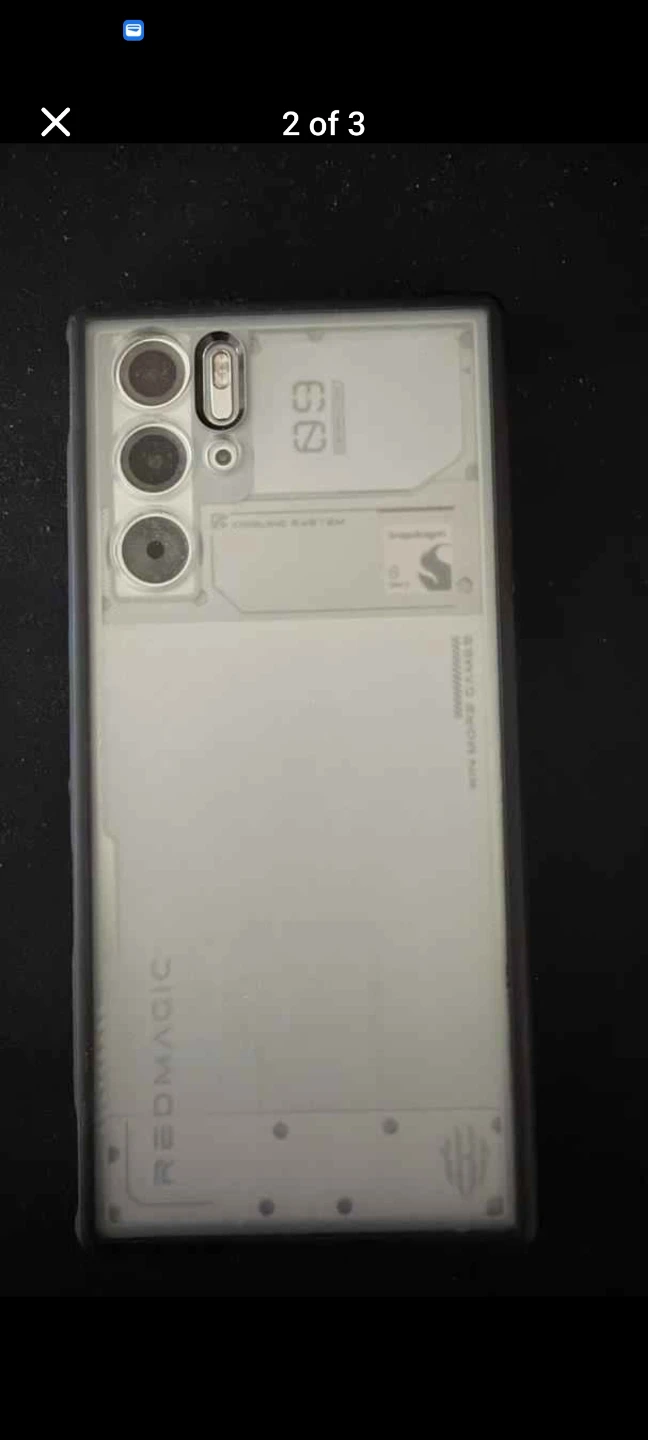 512gb 16gb RedMagic 9 pro Smartphone with Charger and Case