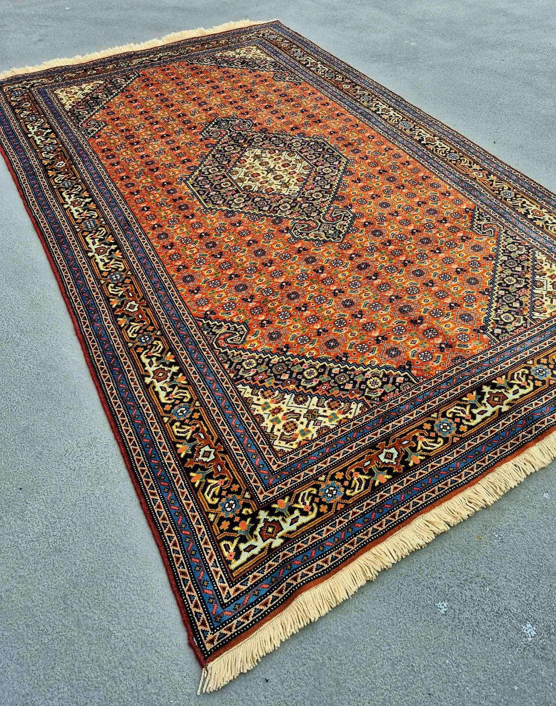 Large Hand Woven Wool Carpet Area Rug From Iran - photo 4