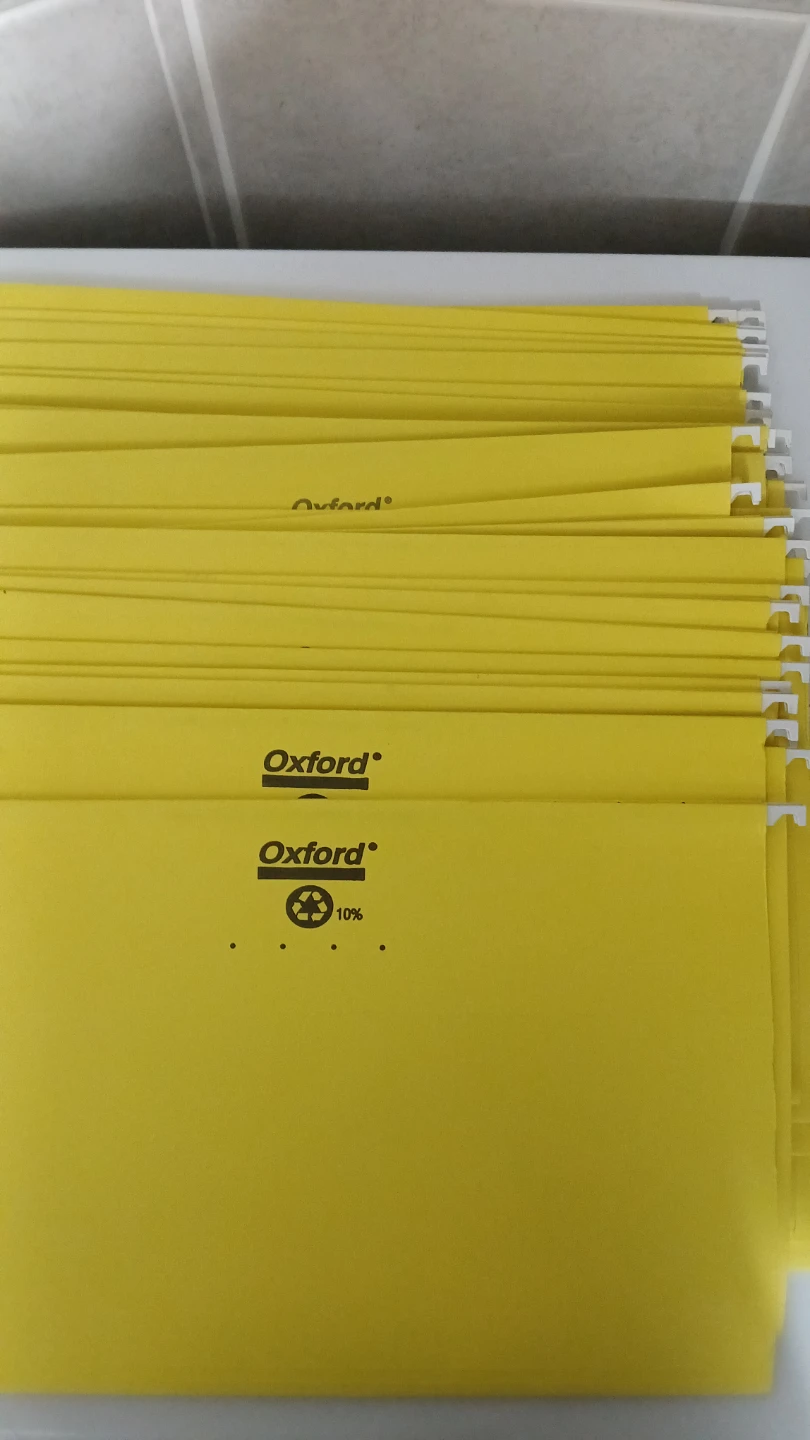 Hanging files for $5.00
