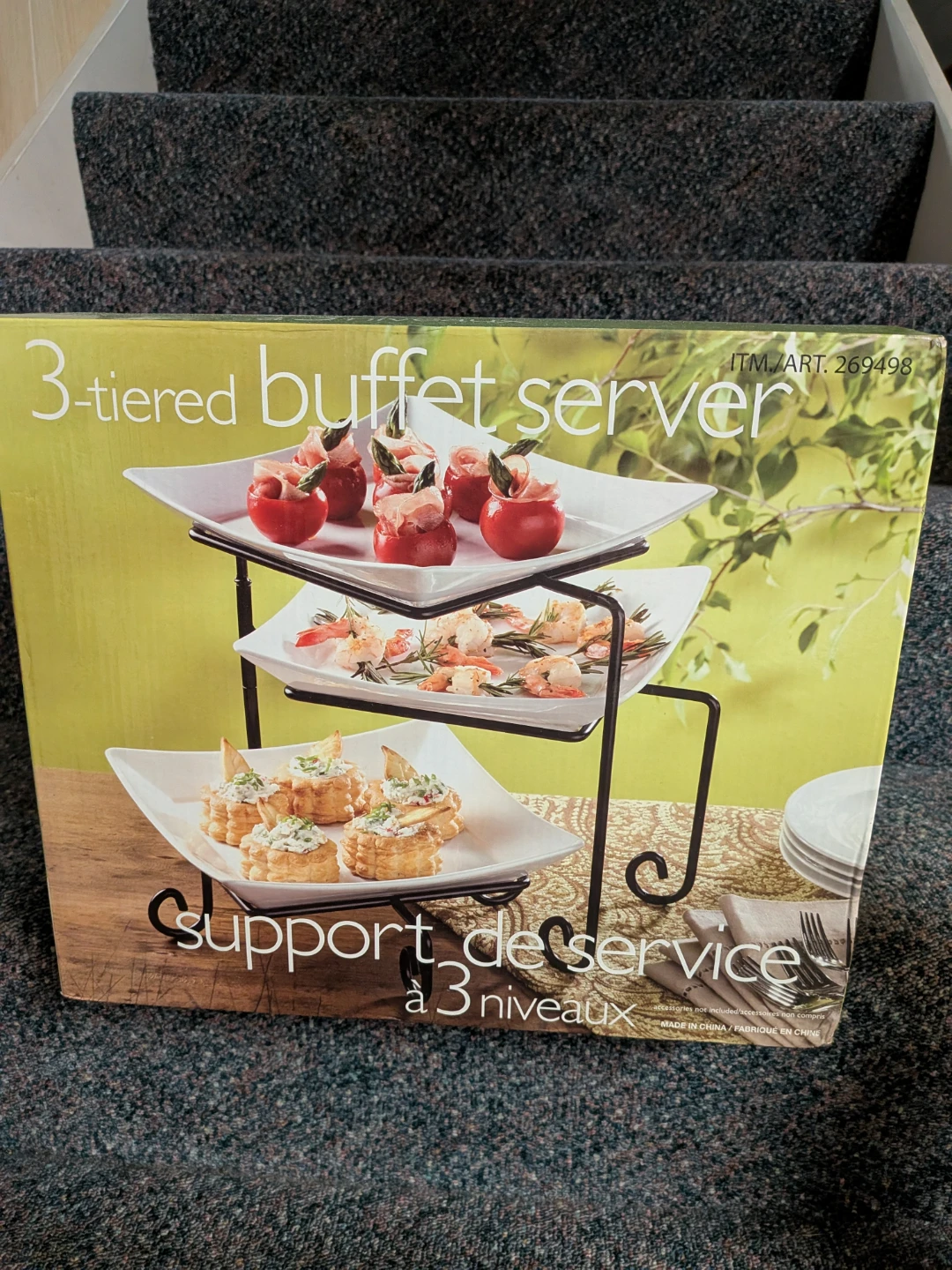 3-Tiered Buffet Server