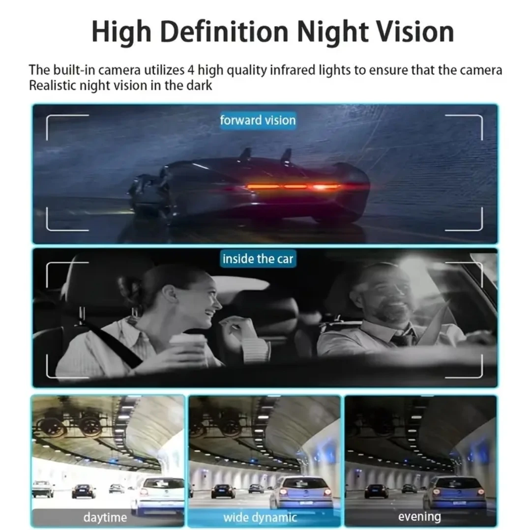 4-Channel Dash Cam 1080P Full HD Night Vision - photo 4