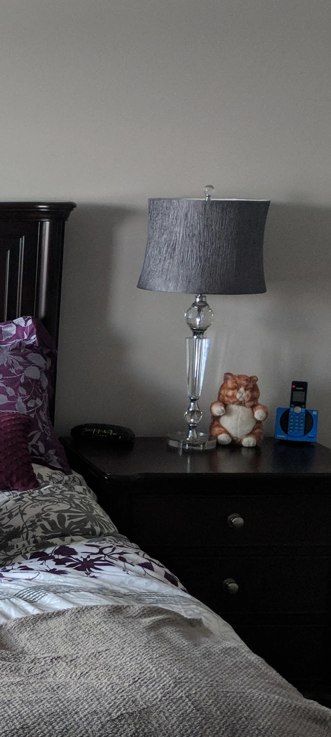 Set of 2 Crystal Table Lamps - Grey - photo 5