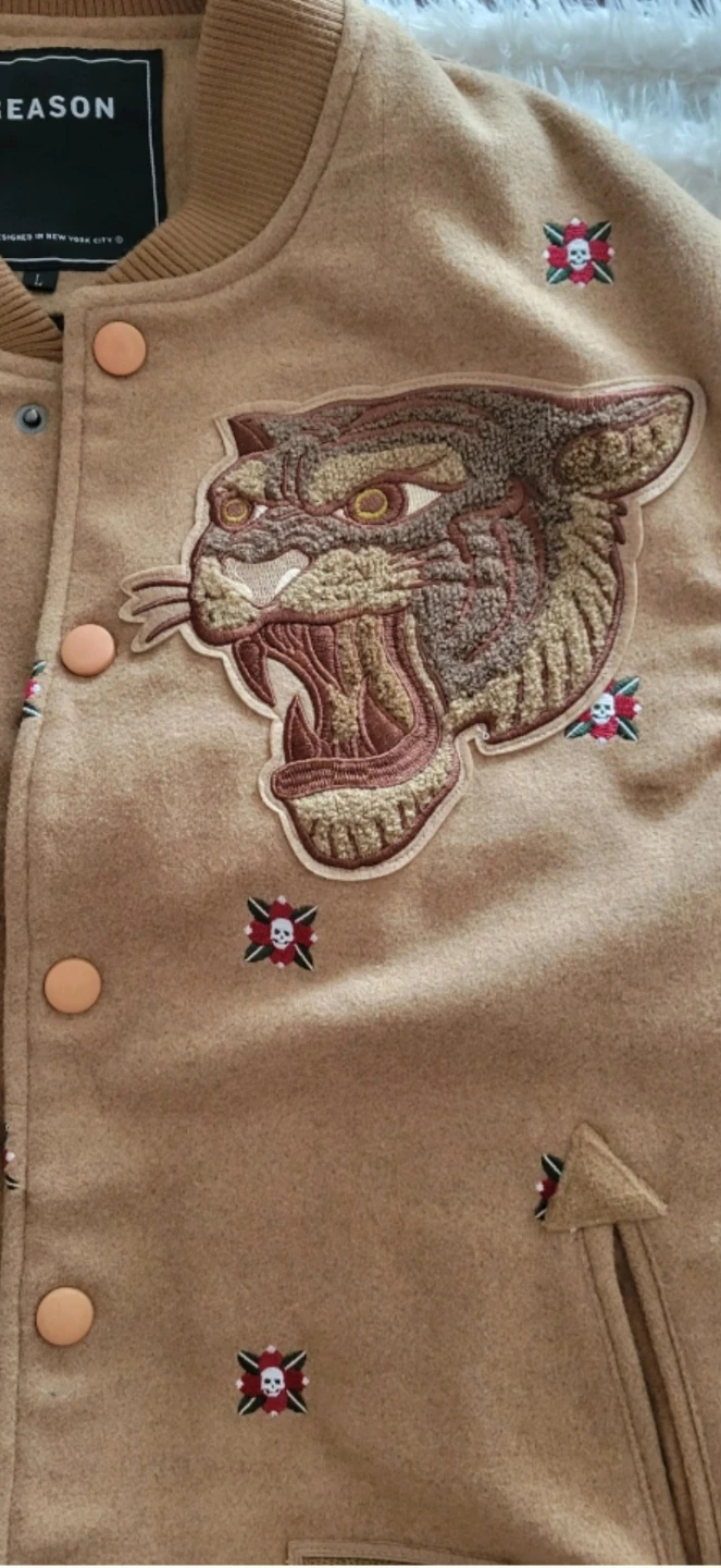 EUC REASON Varsity Jacket with Patches - photo 2