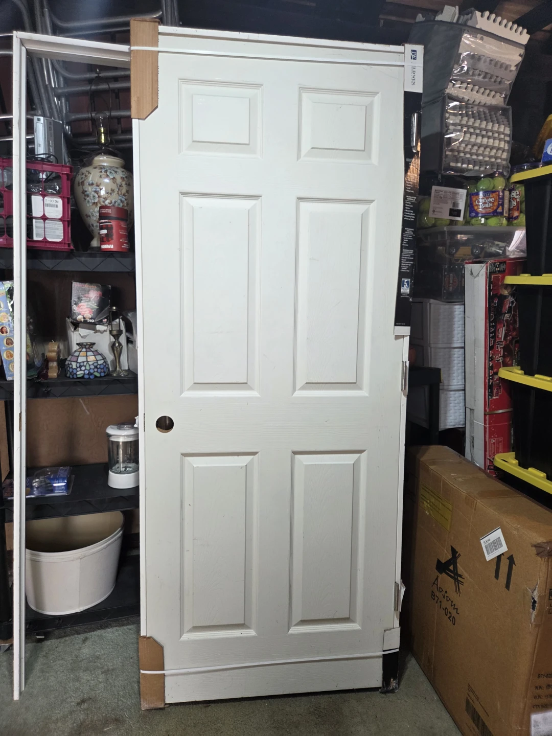 JELD-WEN Molded 6-Panel Interior Door - White