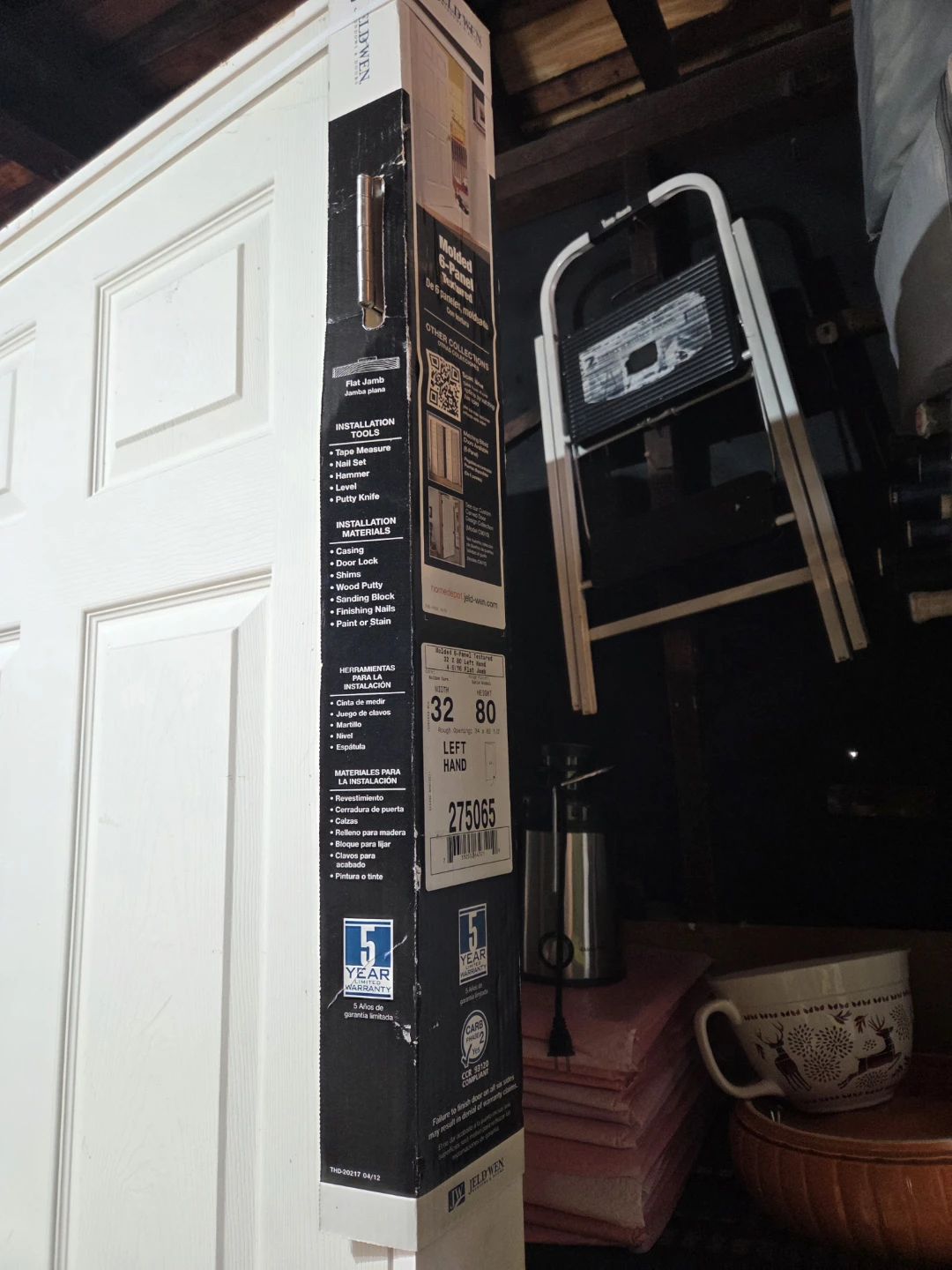 JELD-WEN Molded 6-Panel Interior Door - White - photo 2