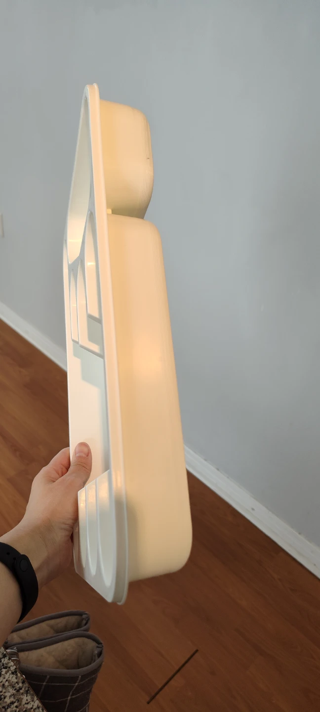 White Plastic Cutlery Drawer Organizer Tray - photo 3