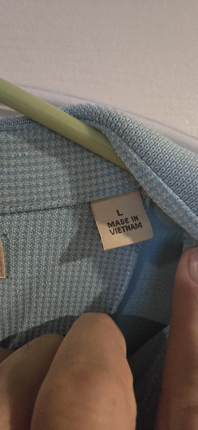 Tommy Bahama Men's Polo Shirt - Light Blue - photo 4