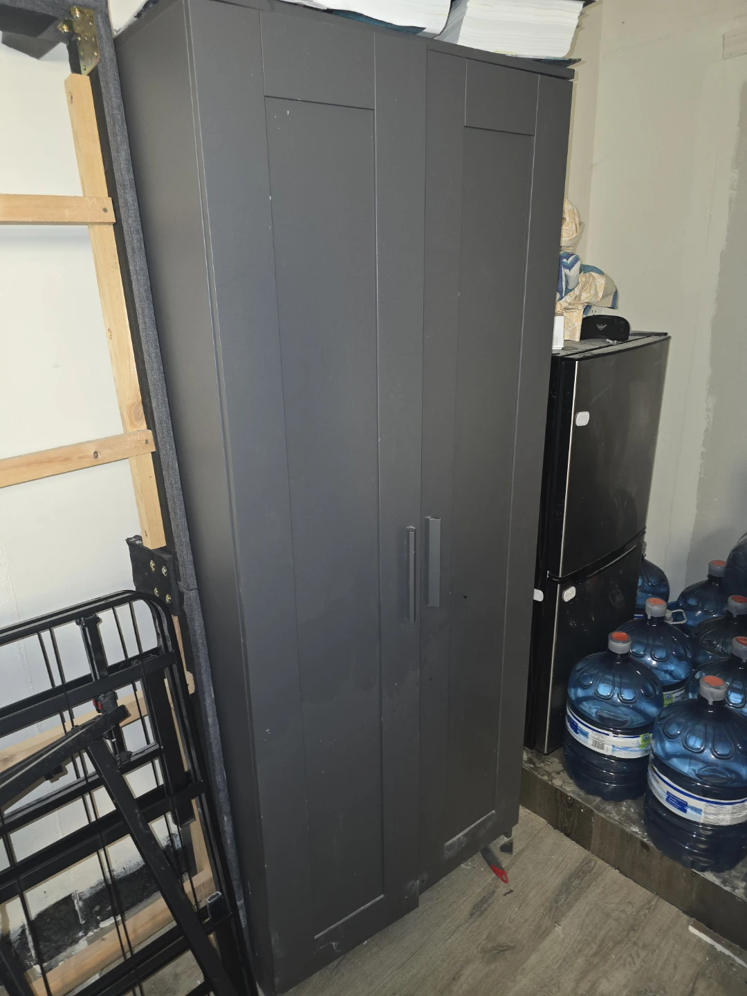 Grey Double Door Wardrobe - photo 3