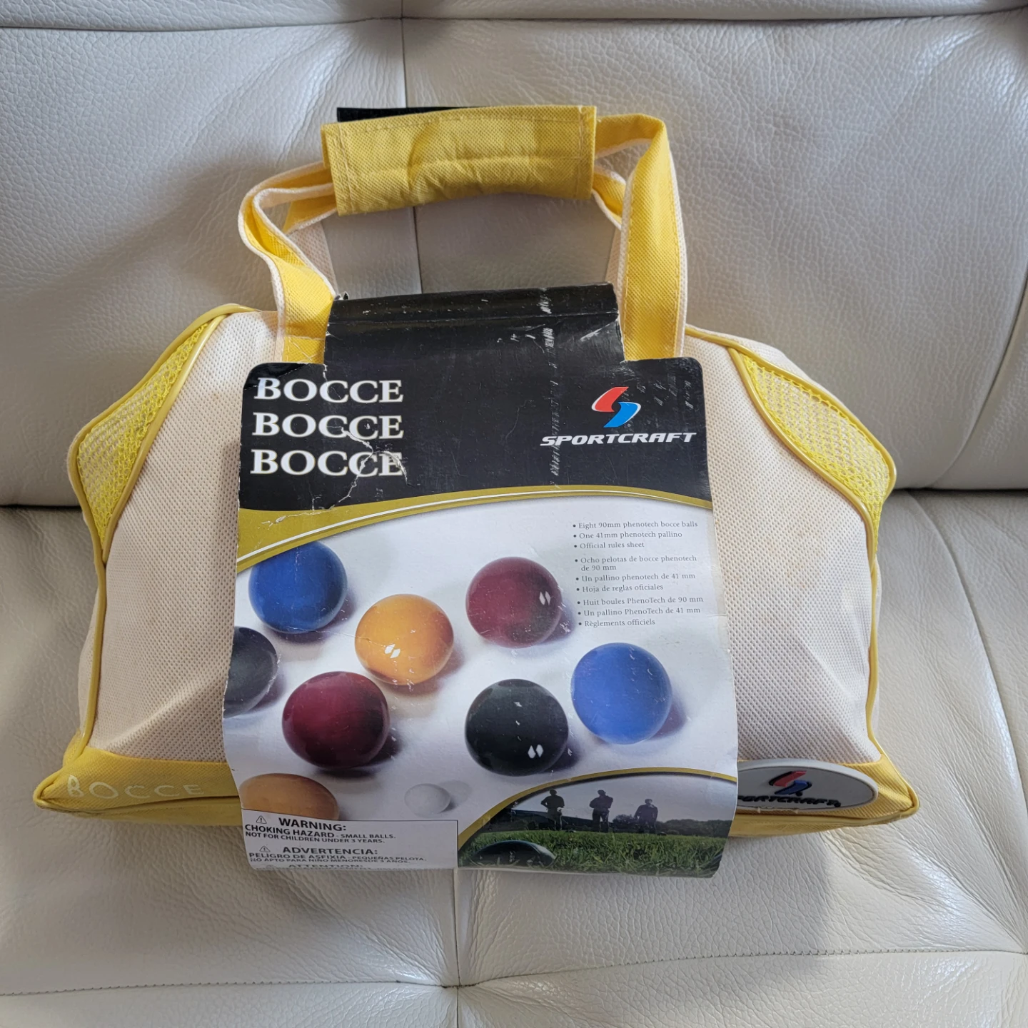 Sportcraft Bocce Ball Set with Carry Bag