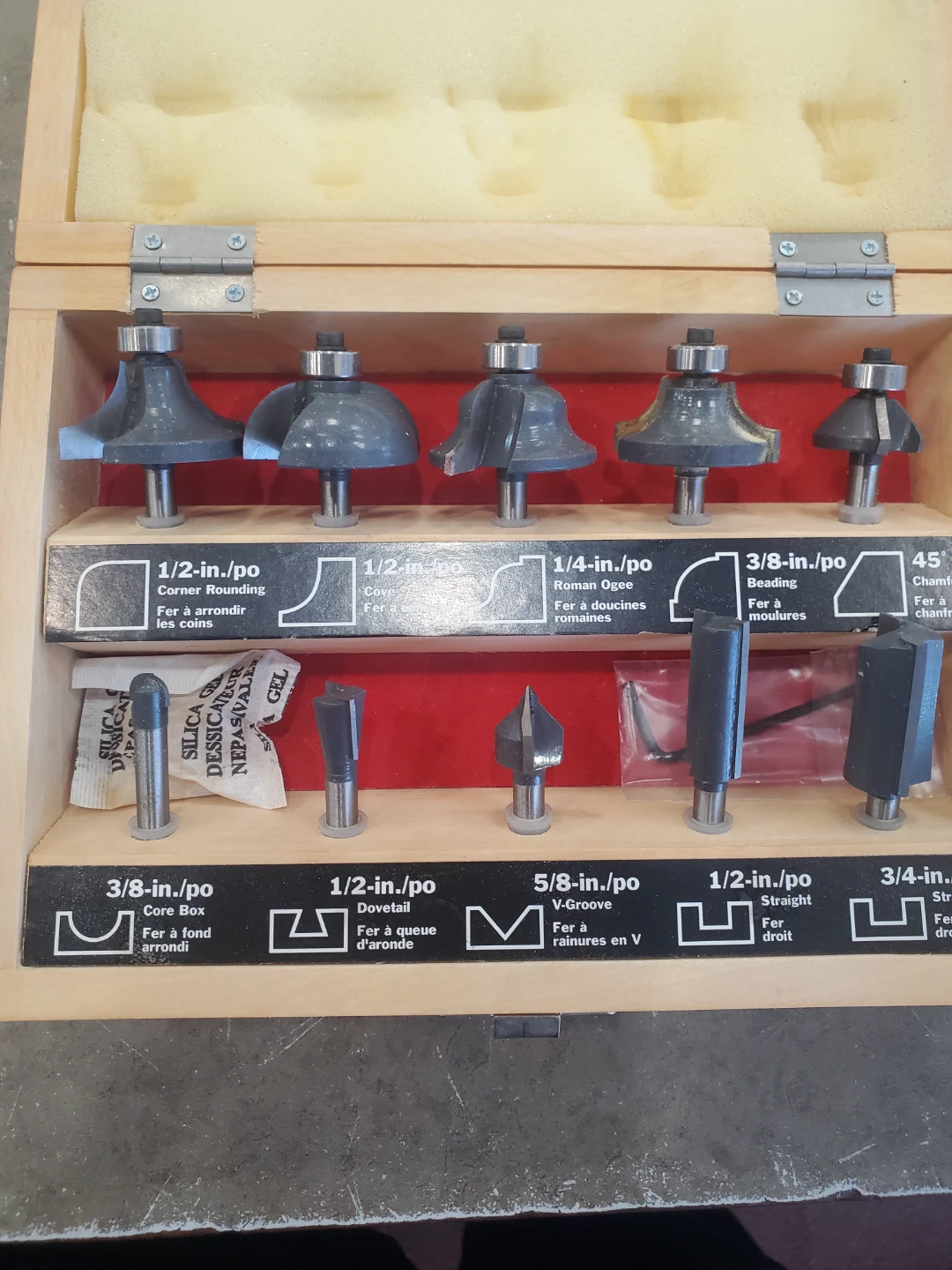 Craftsman Router Bit Set